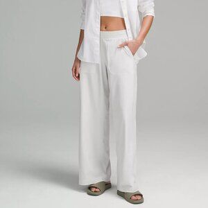 Lululemon Swift Mid Rise Wide Leg Pant in Light Vapor 2024